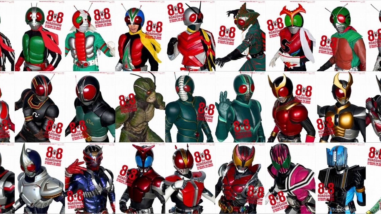 Henshin And Rollout: Kamen Rider Wallpaper Desktop Background