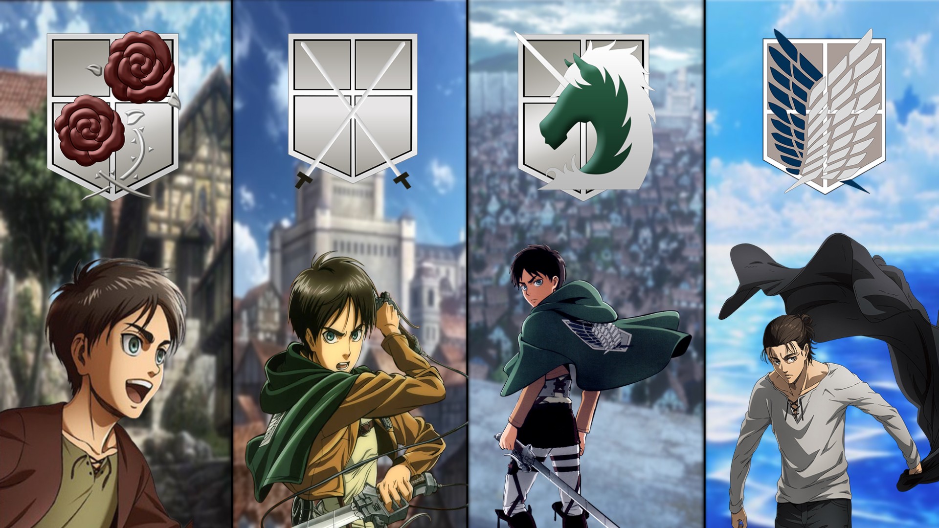 Eren Yeager Shingeki No Kyojin HD Attack on Titan Wallpaper