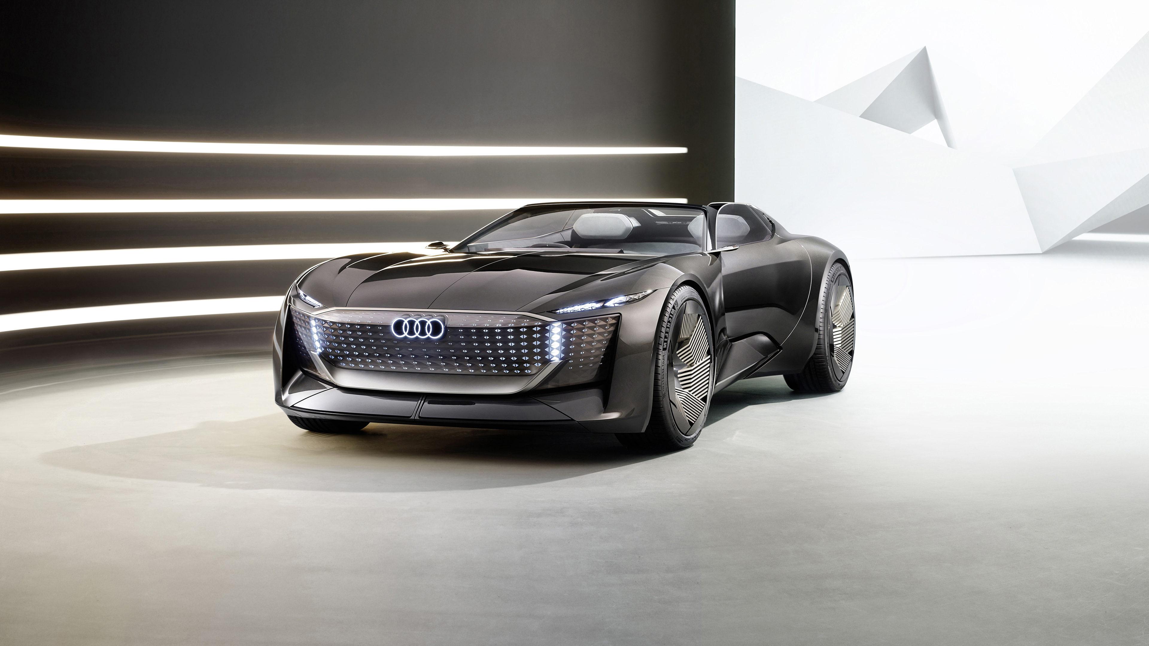 Audi skysphere concept roadster, Electric cars, Futuristic, Concept cars, Luxury cars, 4k Free deskk wallpaper, Ultra HD