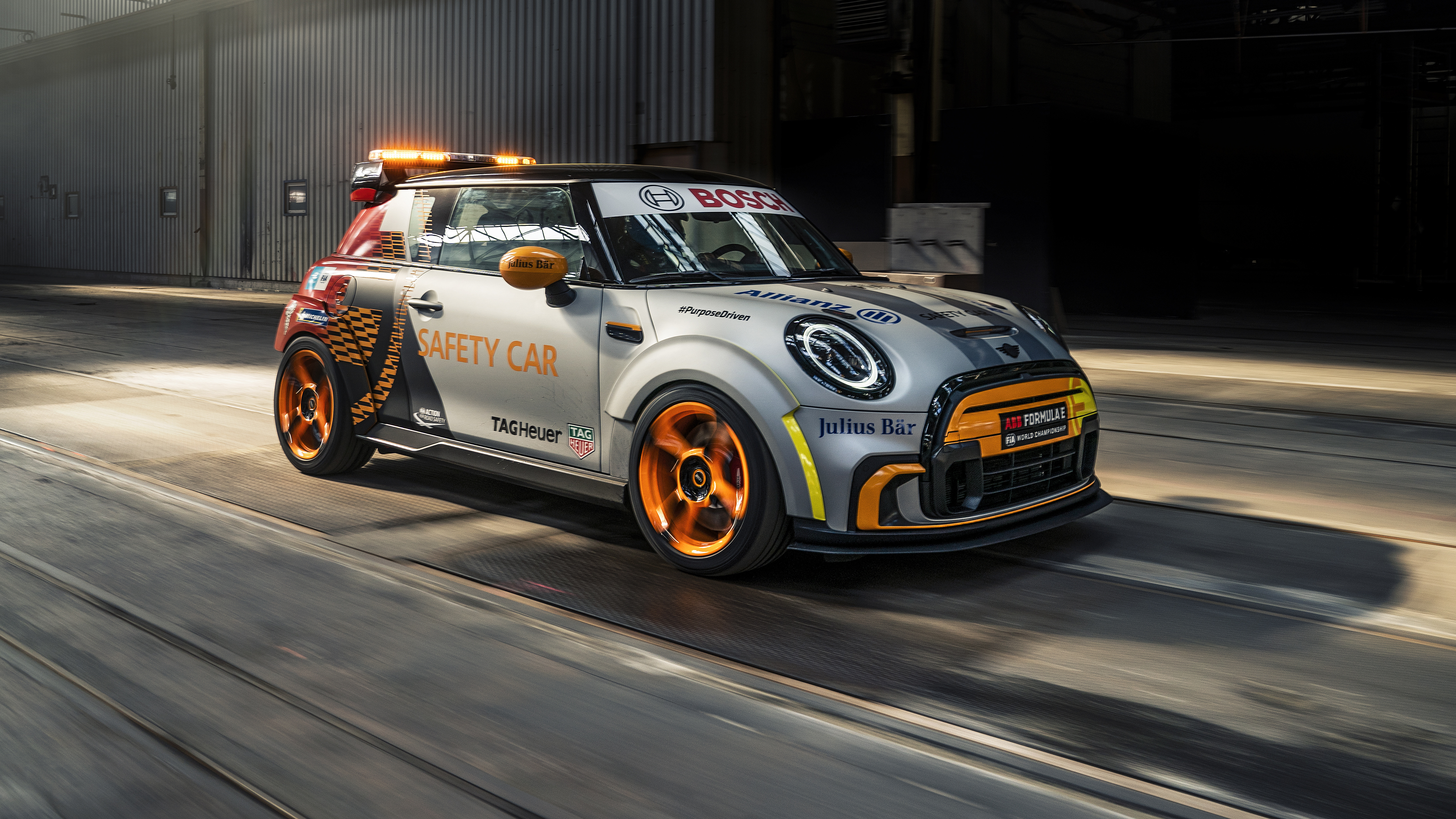 MINI Electric Pacesetter inspired by JCW 2021 5K 4 Wallpaper. HD Car Wallpaper