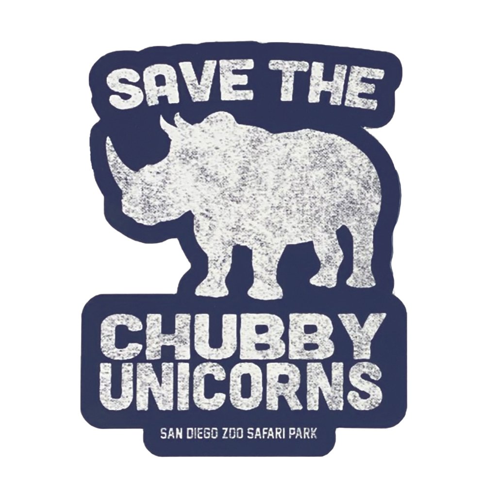 Save The Chubby Unicorns Sticker
