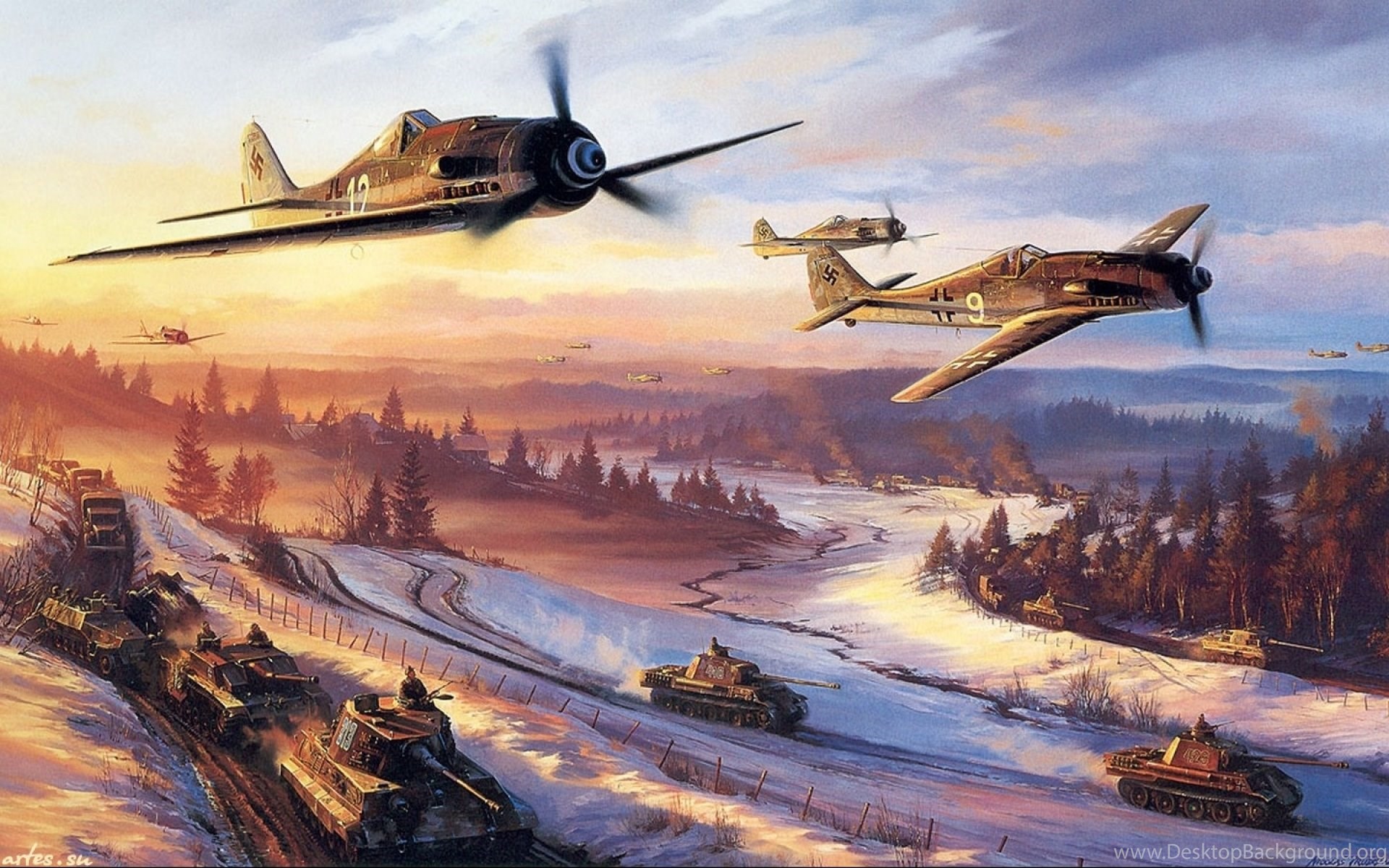 HD World War WWi Military Aircraft Wallpaper Full Size. Desktop Background