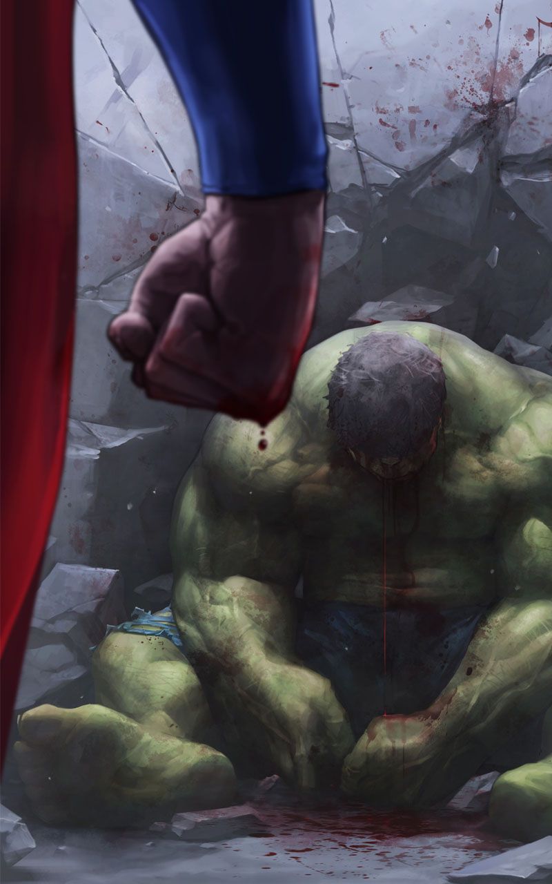 Superman Wallpaper 4k. Hulk vs superman, Superman wallpaper, Comic books art