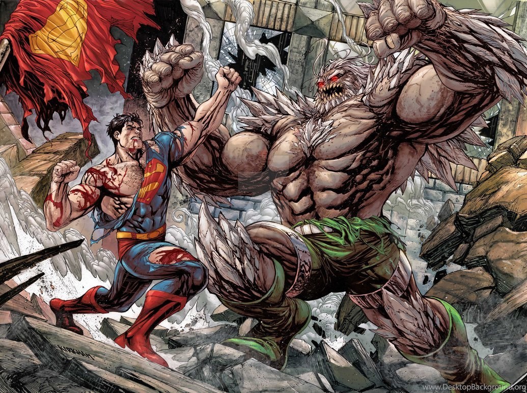 Superman And Doomsday Vs Thor And Hulk Battles Comic Vine Desktop Background