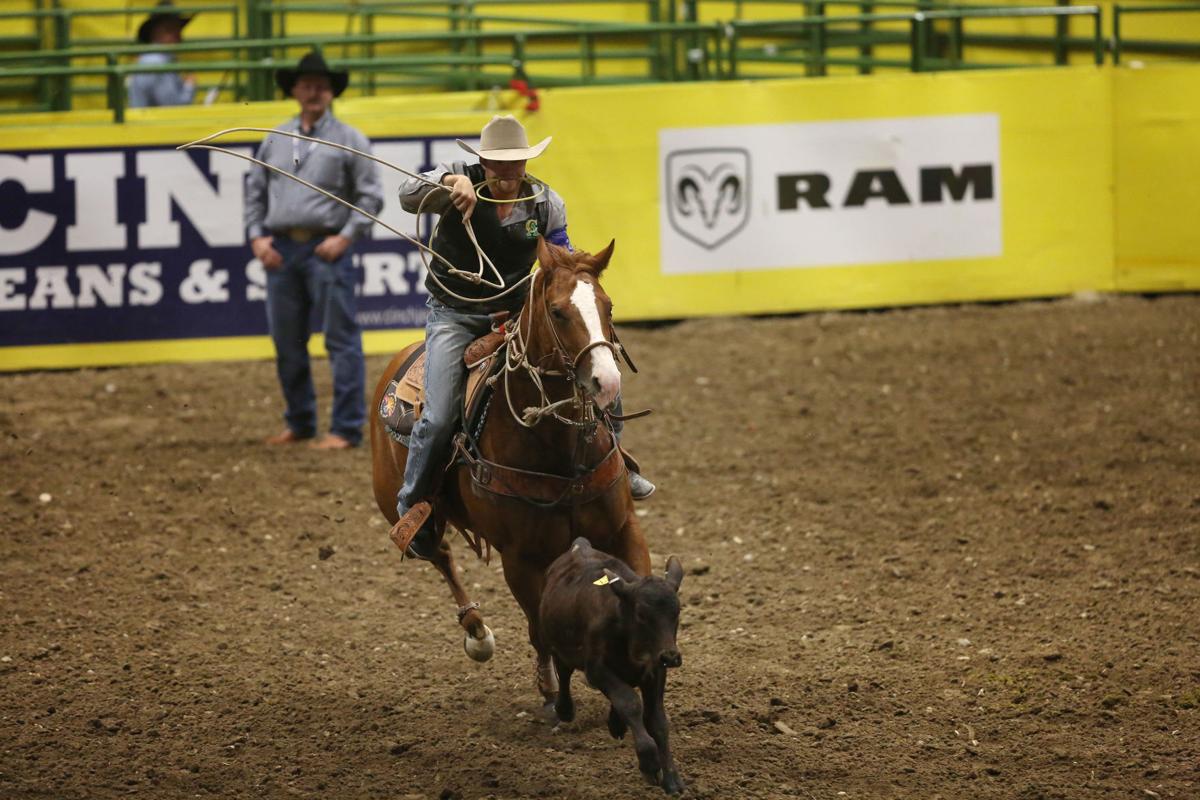 Ladd King Fastens His Way To The Top In Tie Down Roping