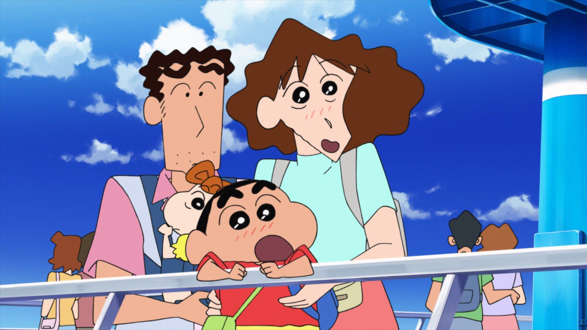 shin chan family