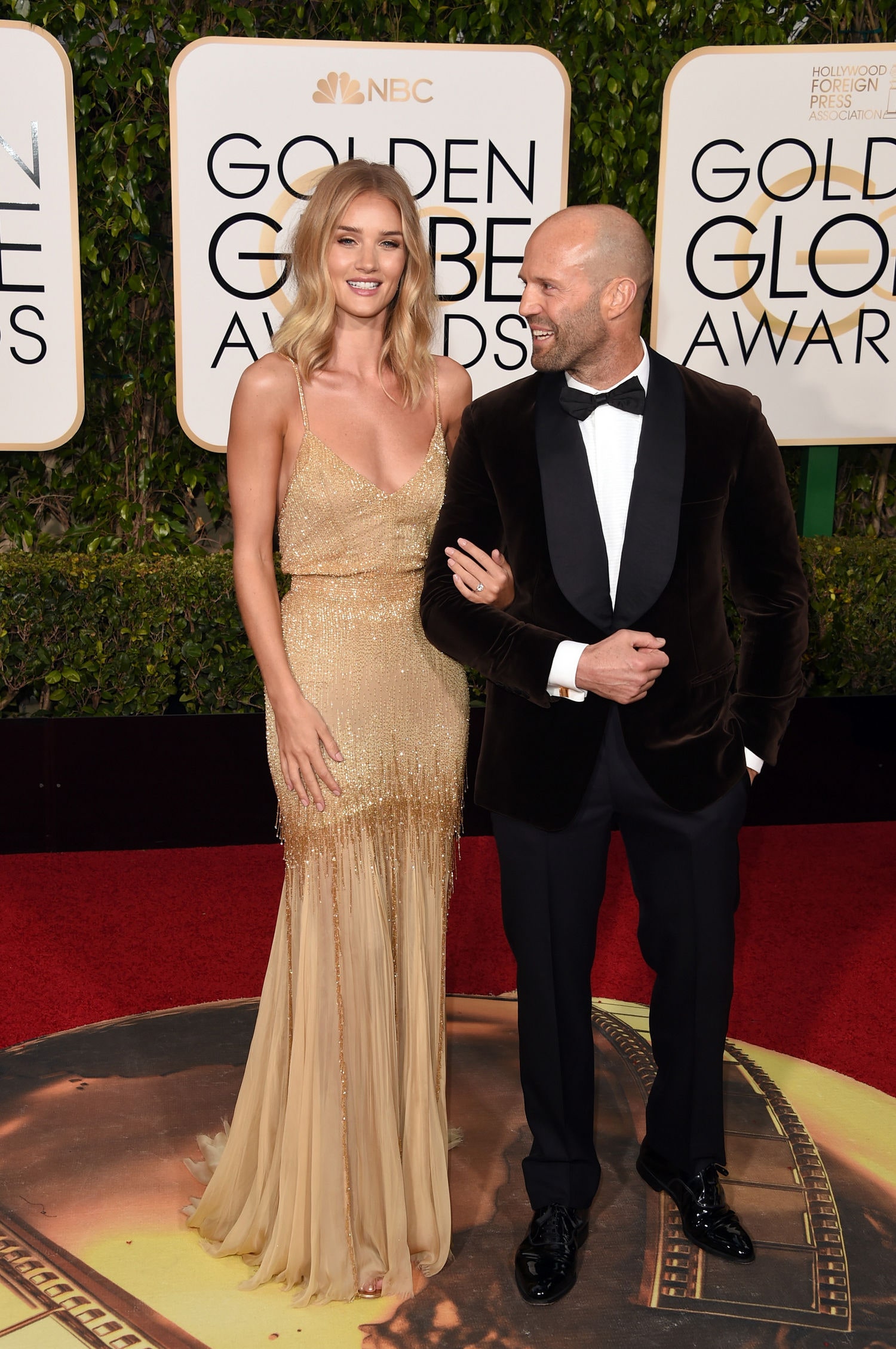 Rosie Huntington Whiteley And Jason Statham Are Engaged: See Her Ring!