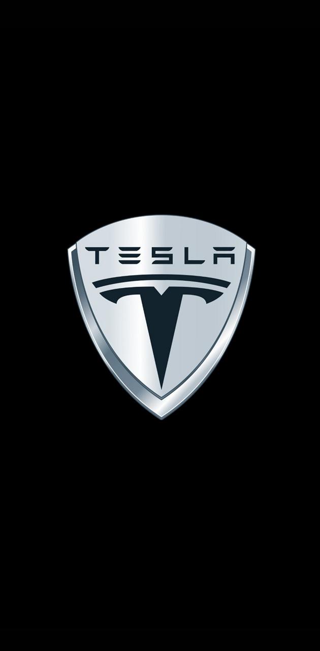 Tesla logo wallpaper