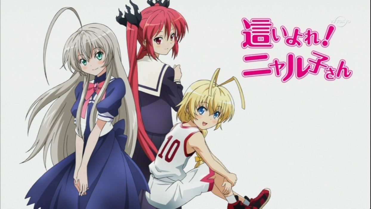 Parody Anime Eroge Anime Girls Haiyore! Nyaruko San Nyaruko Cthugha Kuuko Hastur Wallpaperx1080