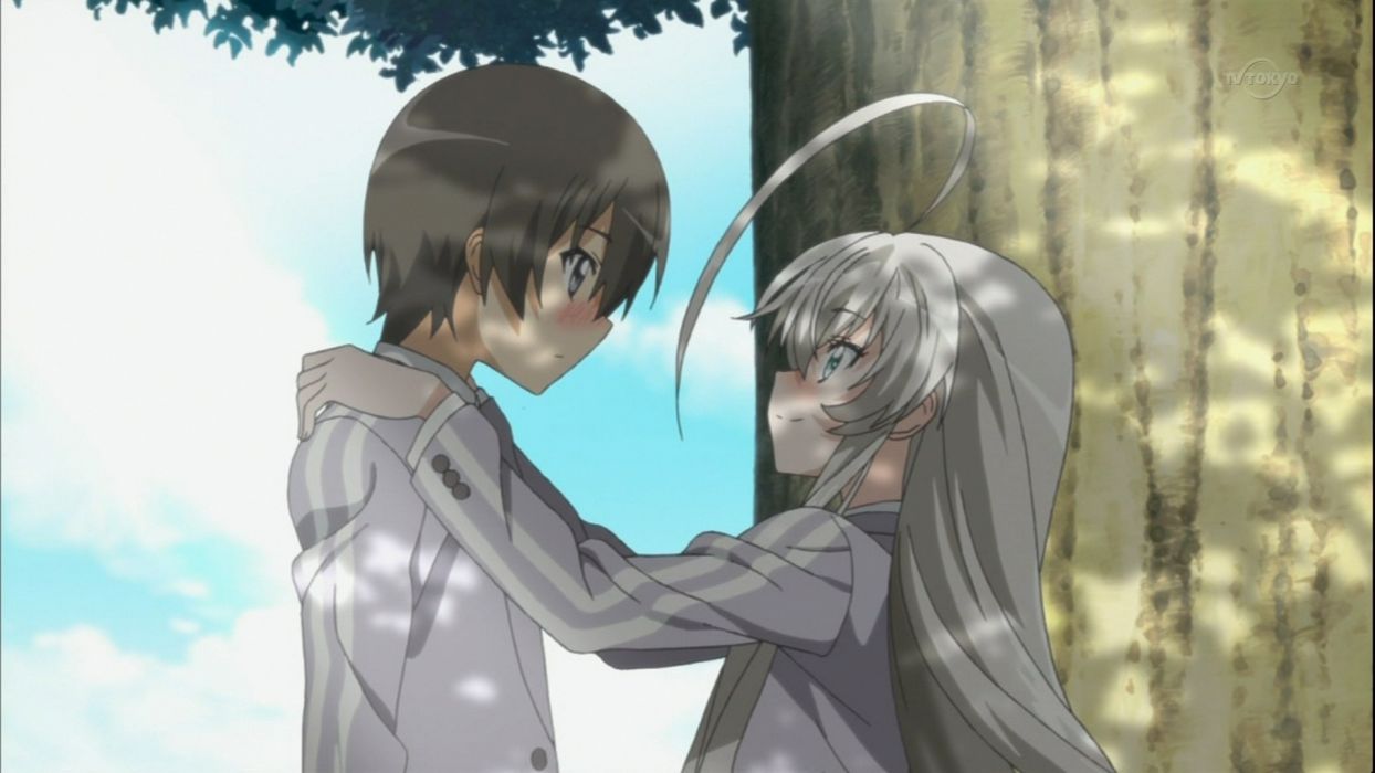 Parody Anime Eroge Anime Girls Haiyore! Nyaruko San Nyaruko Yasaka Mahiro Wallpaperx1080