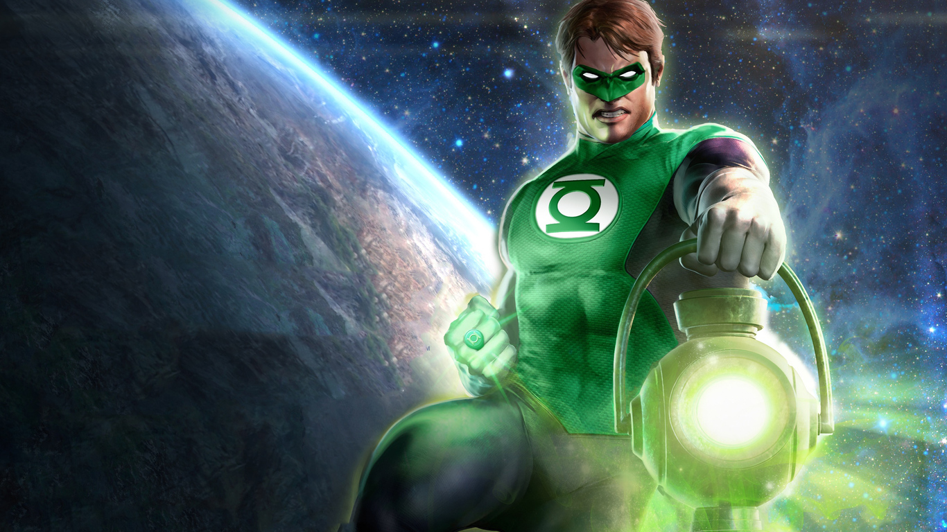 Green Lantern DC Universe 1366x768 Resolution HD 4k Wallpaper, Image, Background, Photo and Picture