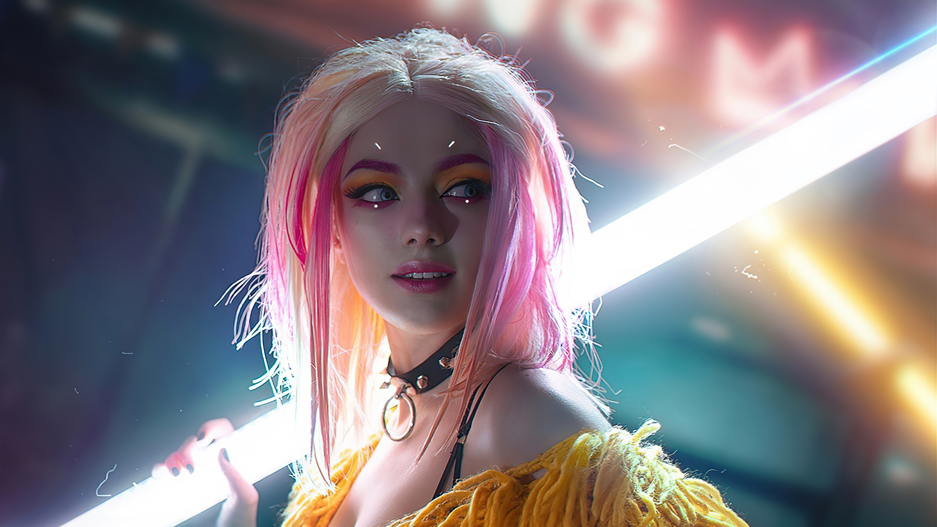 4k Cyberpunk Girl Wallpapers - Wallpaper Cave