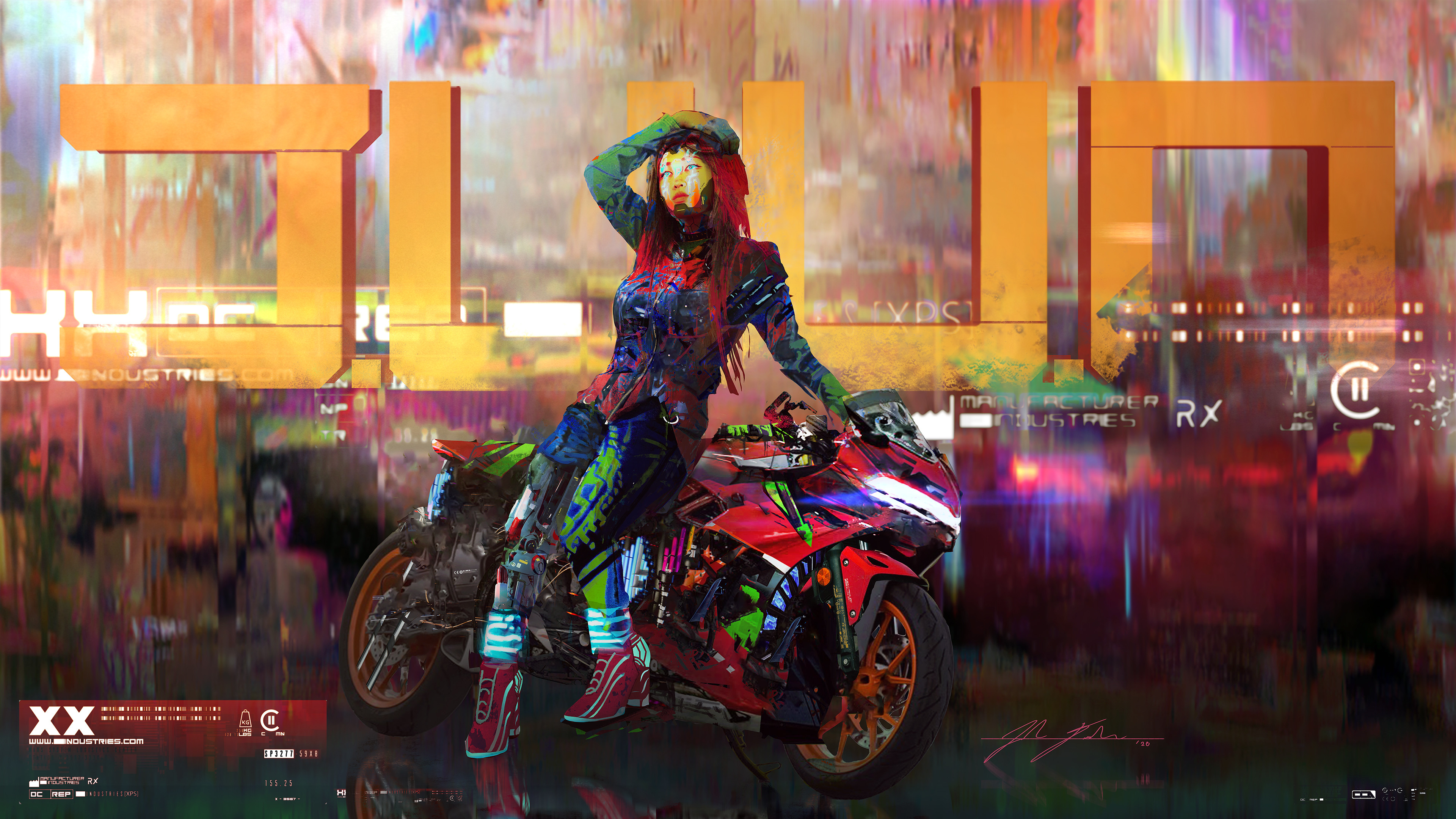 Cyberpunk 2077 Girl 4K HD Cyberpunk 2077 Wallpaper