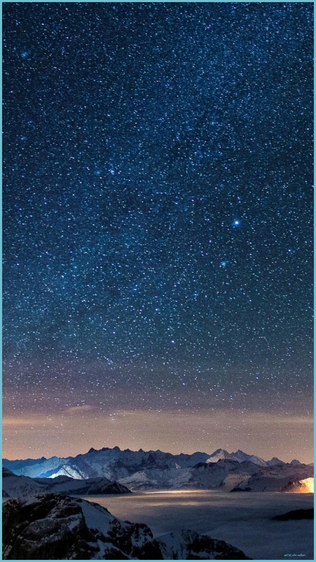 Beautiful Starry Sky IPhone Wallpaper iPhone Wallpaper Sky Sky Phone Wallpaper