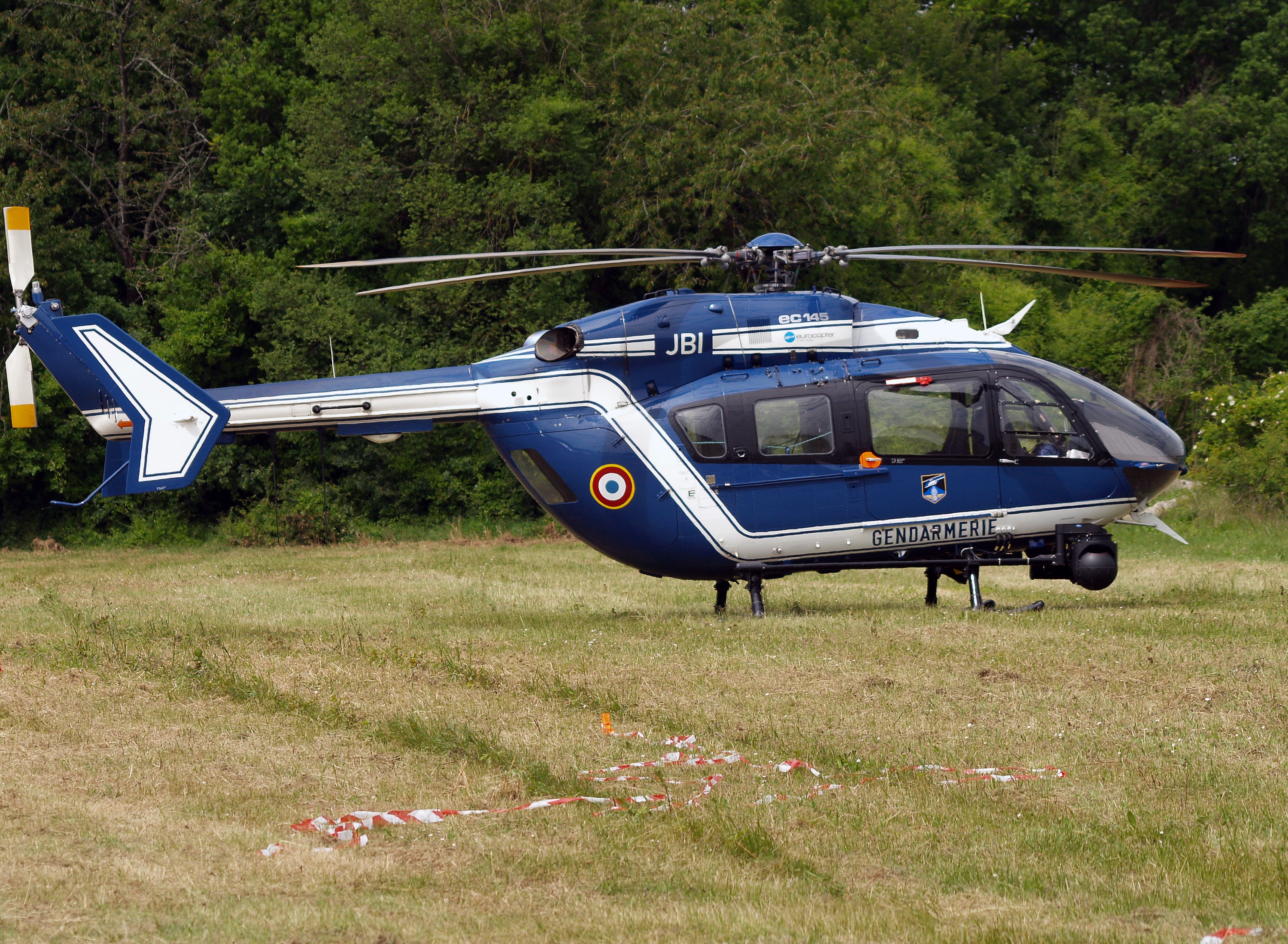 EC 145 B MJBI Gendarmerie HD Wallpaper, Background
