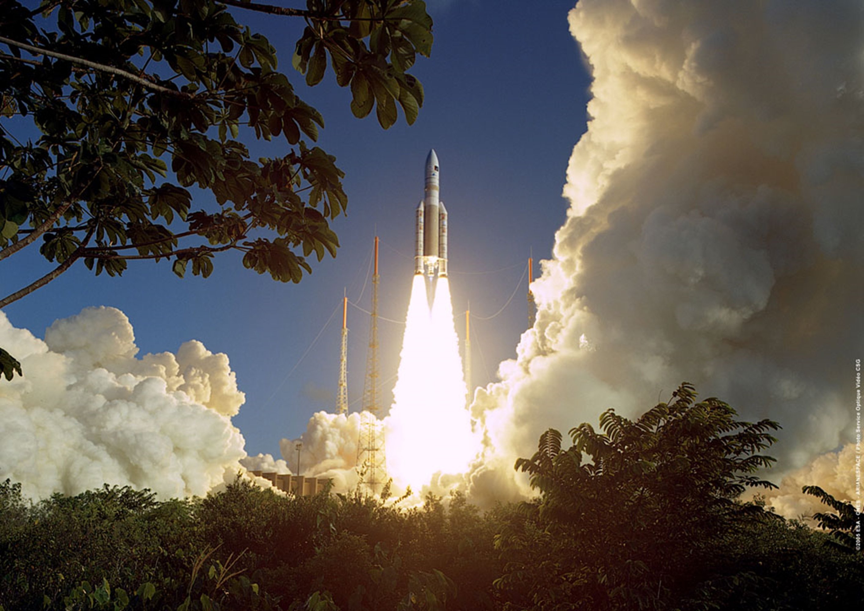 First Ariane 5 ECA launch 2829x2000 wallpaperx2000