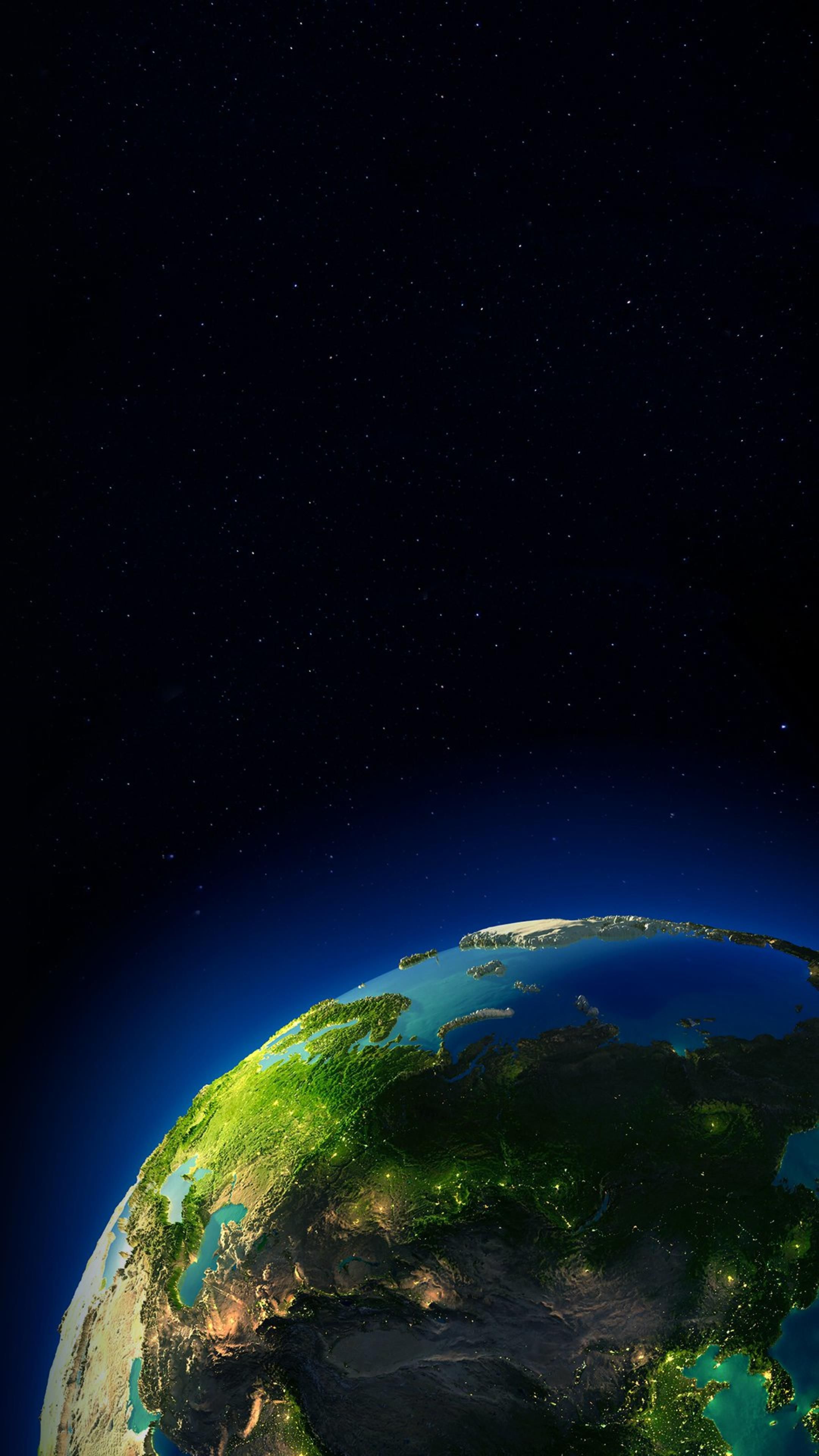 AMOLED Space Wallpaper 2. iPhone wallpaper earth, Wallpaper earth, Space iphone wallpaper