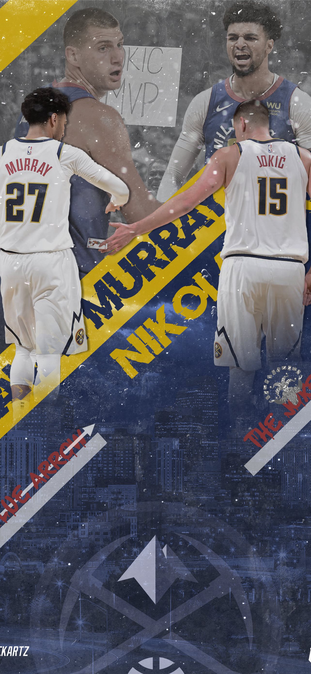 Best Nikola jokic iPhone HD Wallpaper