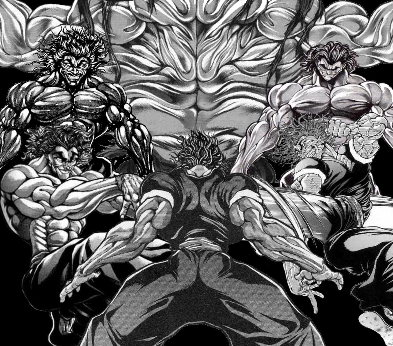 Download Baki Hanma In Manga Wallpaper