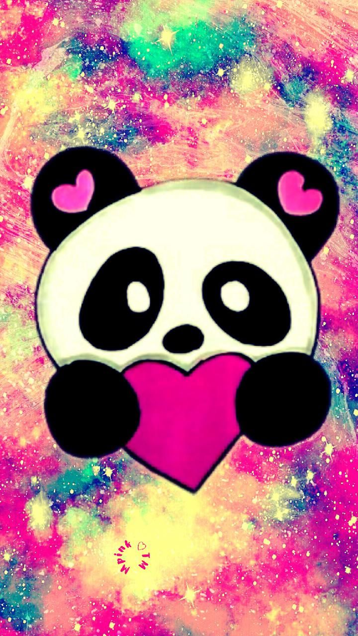 I Love Pandas Galaxy Wallpaper #androidwallpaper #iphonewallpaper #wallpaper #galaxy #sparkle #gli. Cute panda wallpaper, Panda wallpaper, Panda wallpaper iphone