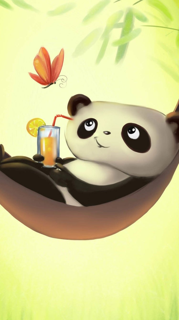 Panda Wallpaper iPhone Panda Background For Girls