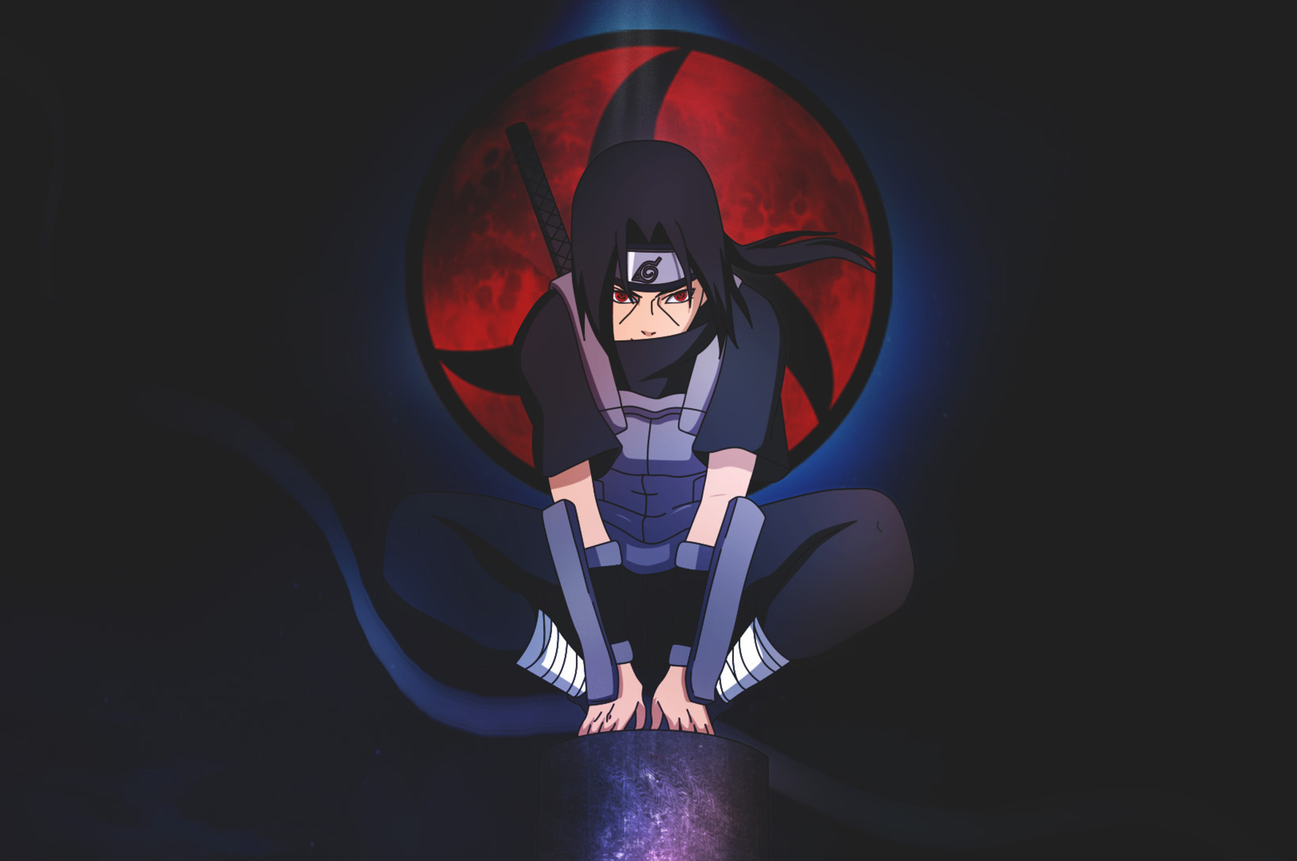 Anime Naruto Minimalism Chromebook Pixel HD 4k Wallpaper, Image, Background, Photo and Picture