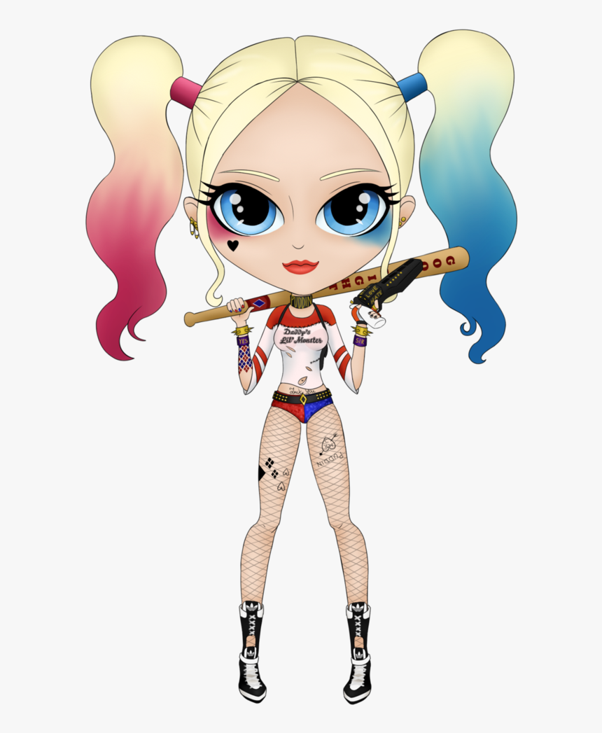 Harley Quinn Harley Quinn Drawing, HD Png Download, Transparent Png Image