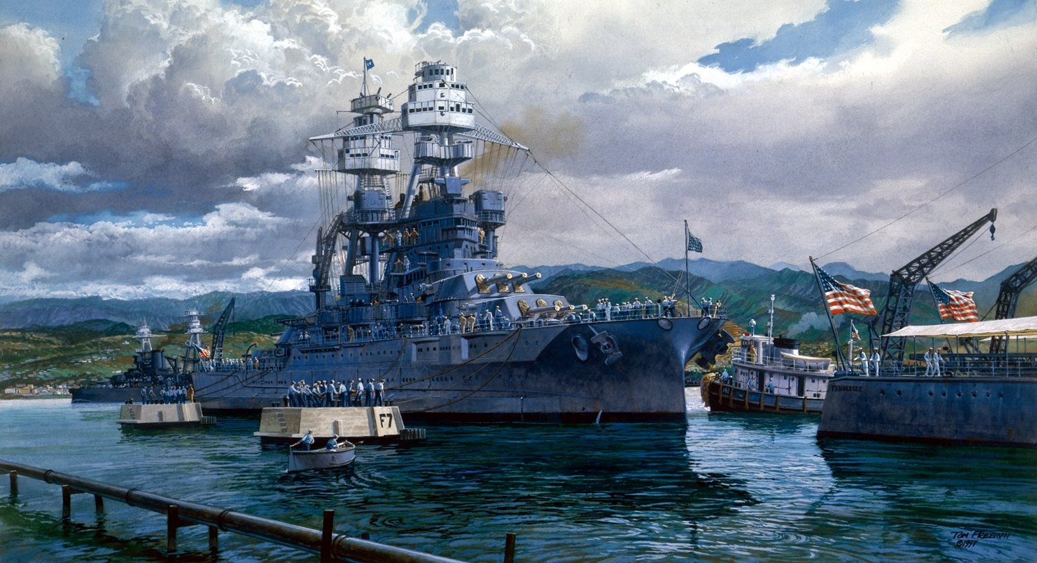 USS Arizona Wallpaper and Background Imagex815