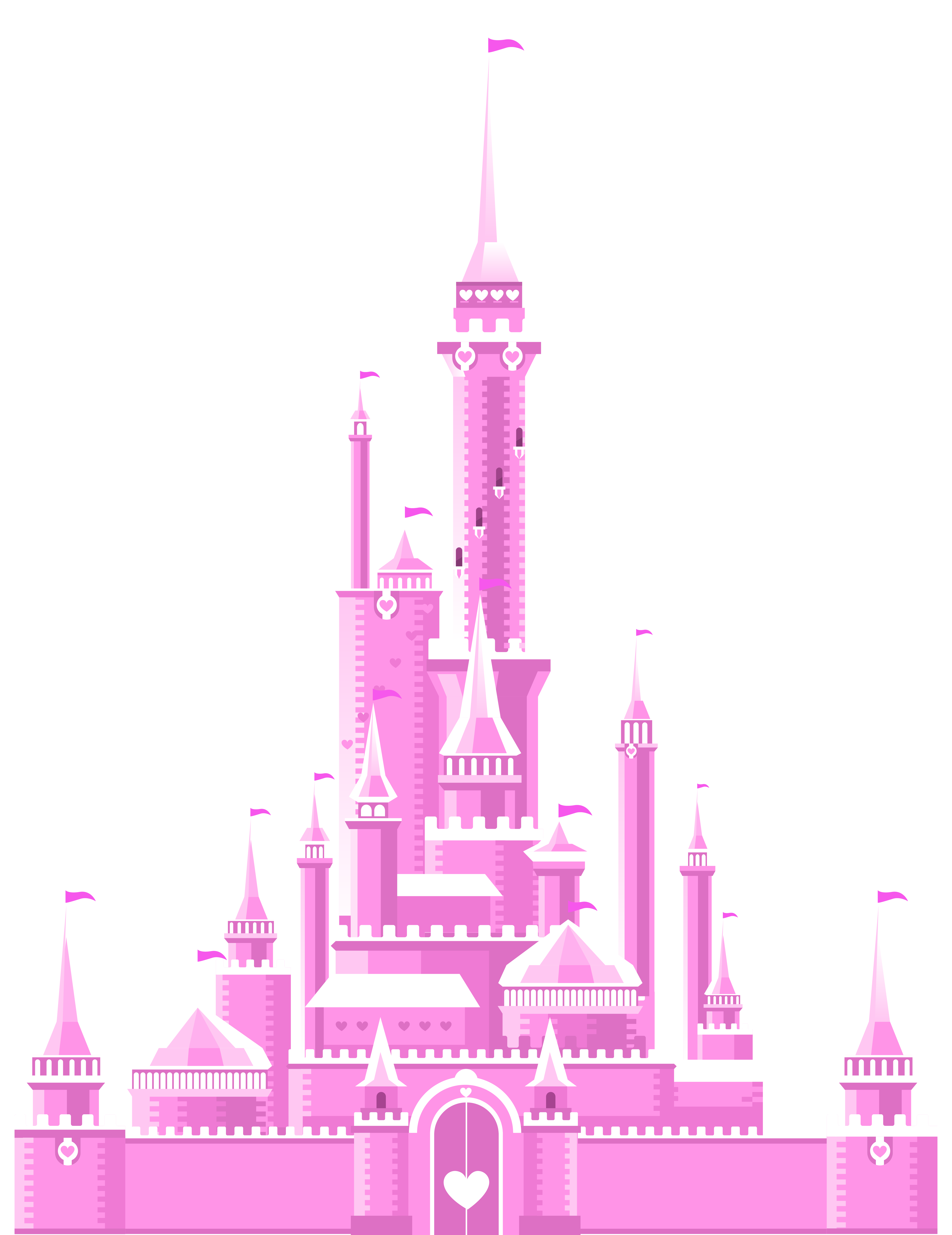 Pink Castle PNG Clipart Picture​-Quality Image and Transparent PNG Free Clipart