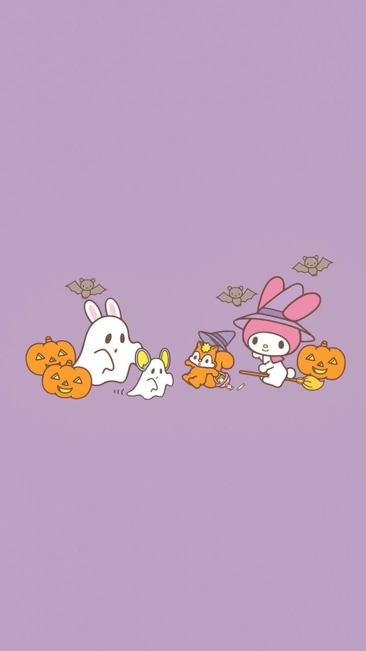 My Melody BG'S. Hello kitty iphone wallpaper, Halloween wallpaper iphone, Sanrio wallpaper