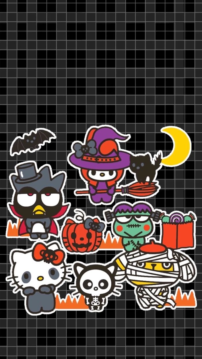Wallpaper sanrio. Hello kitty halloween, Hello kitty wallpaper, Sanrio wallpaper