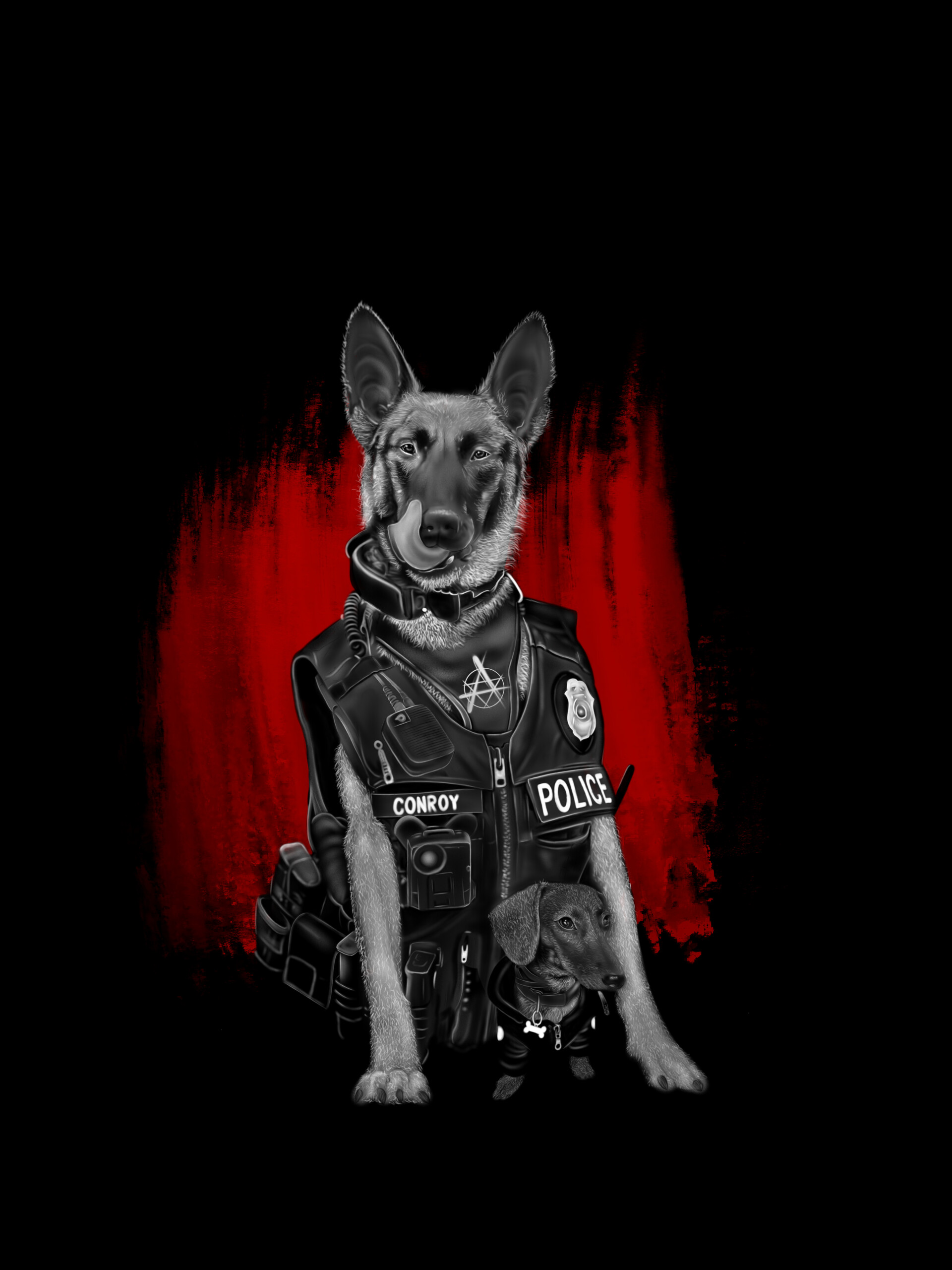 Police Dog Wallpapers  Top Free Police Dog Backgrounds  WallpaperAccess