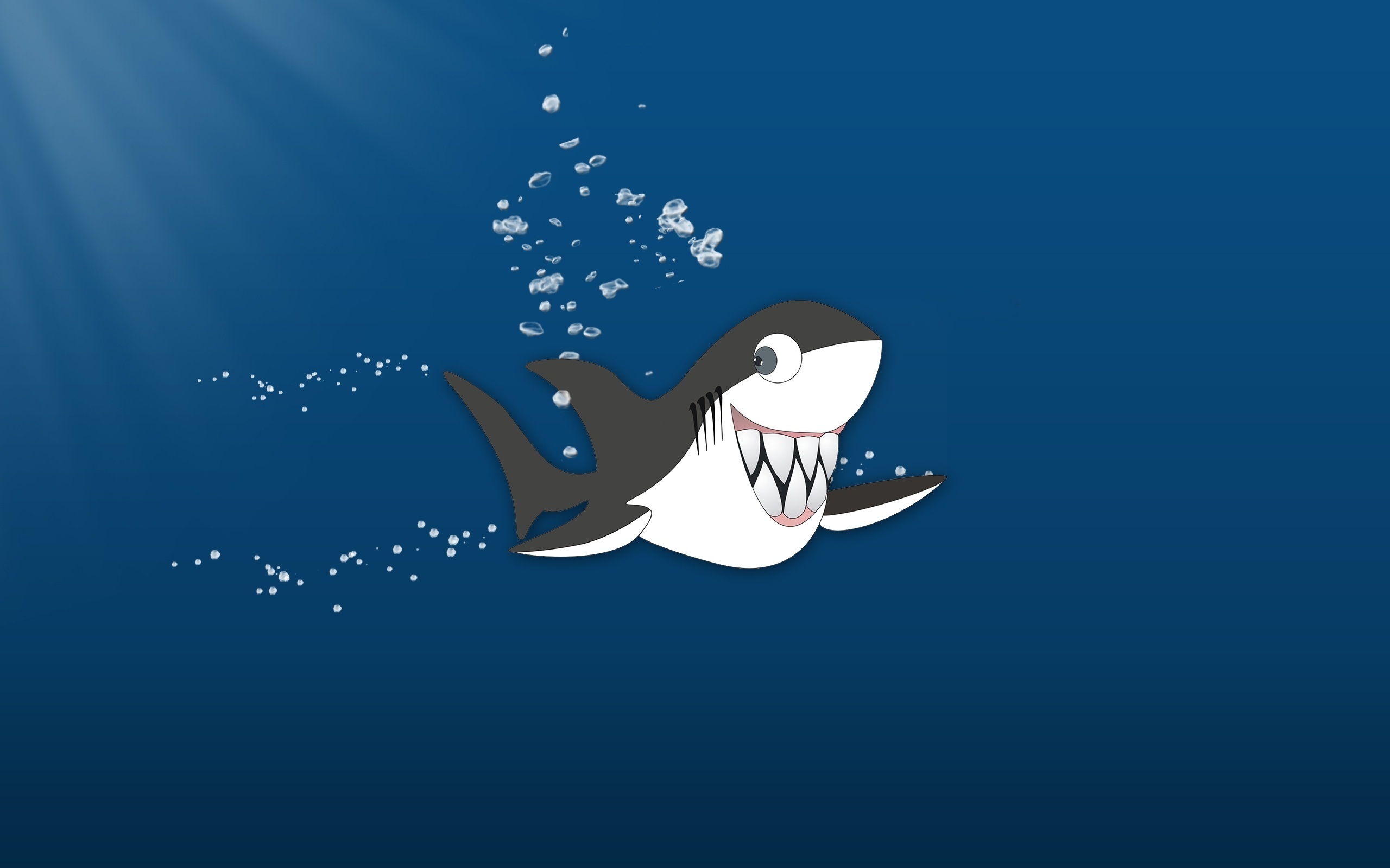 Funny shark teeth