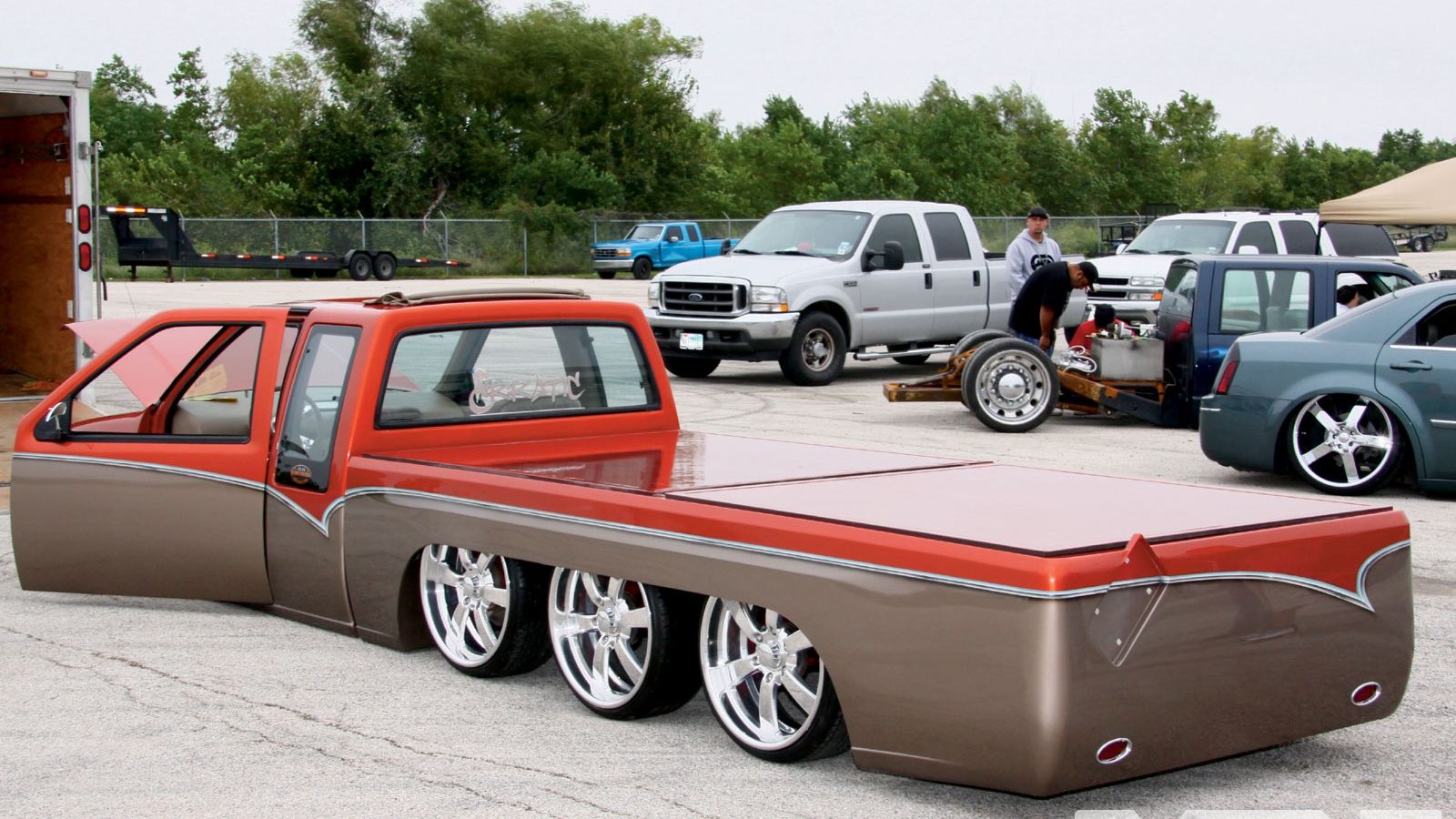 Drag Truck Wallpaper