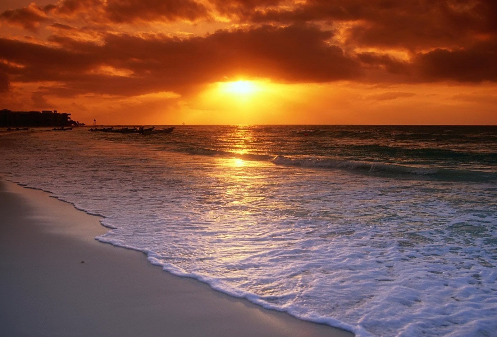 Ocean Sunrise Wallpaper