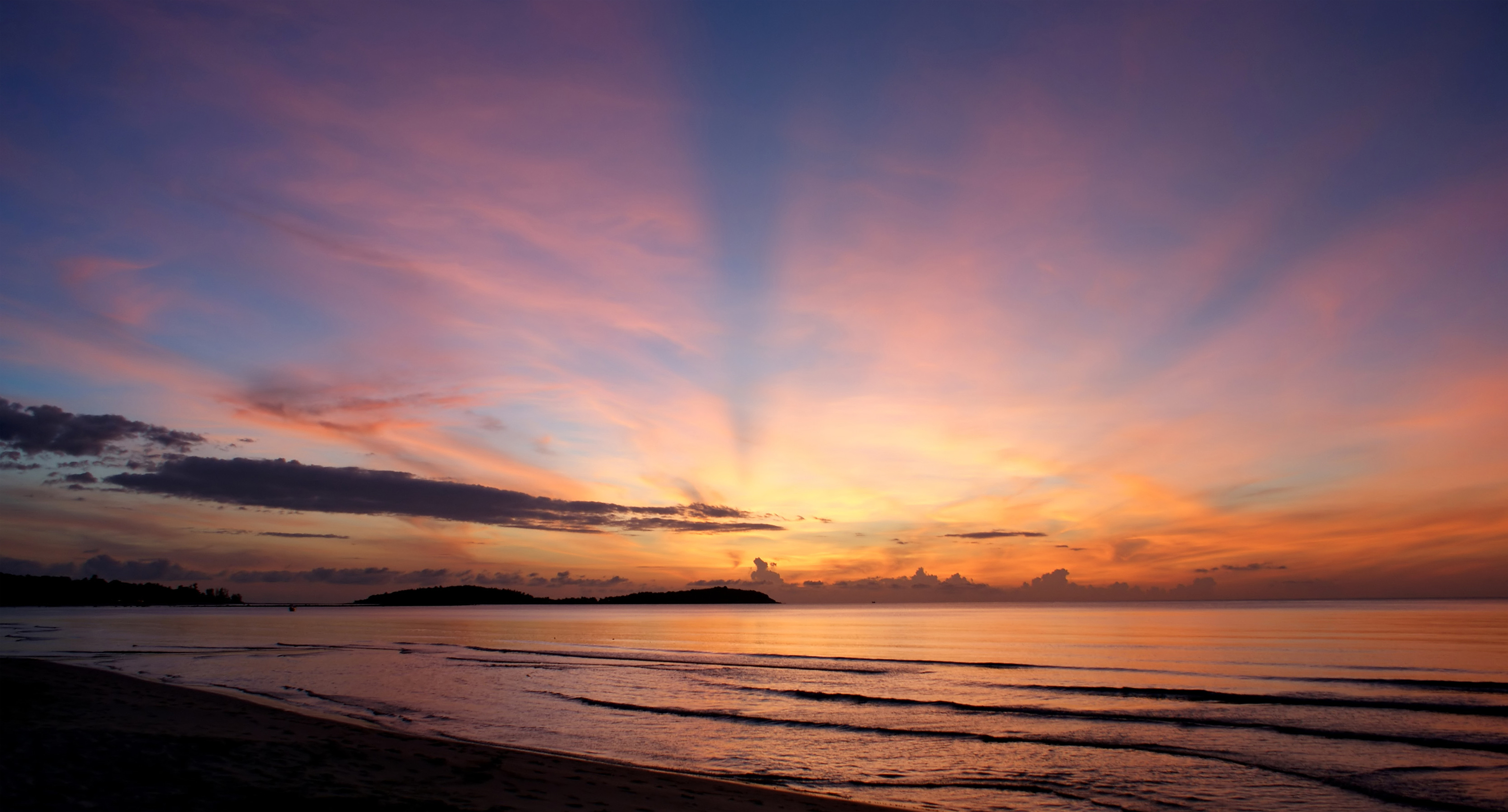 Ocean Sunrise, HD Nature, 4k Wallpaper, Image, Background, Photo and Picture