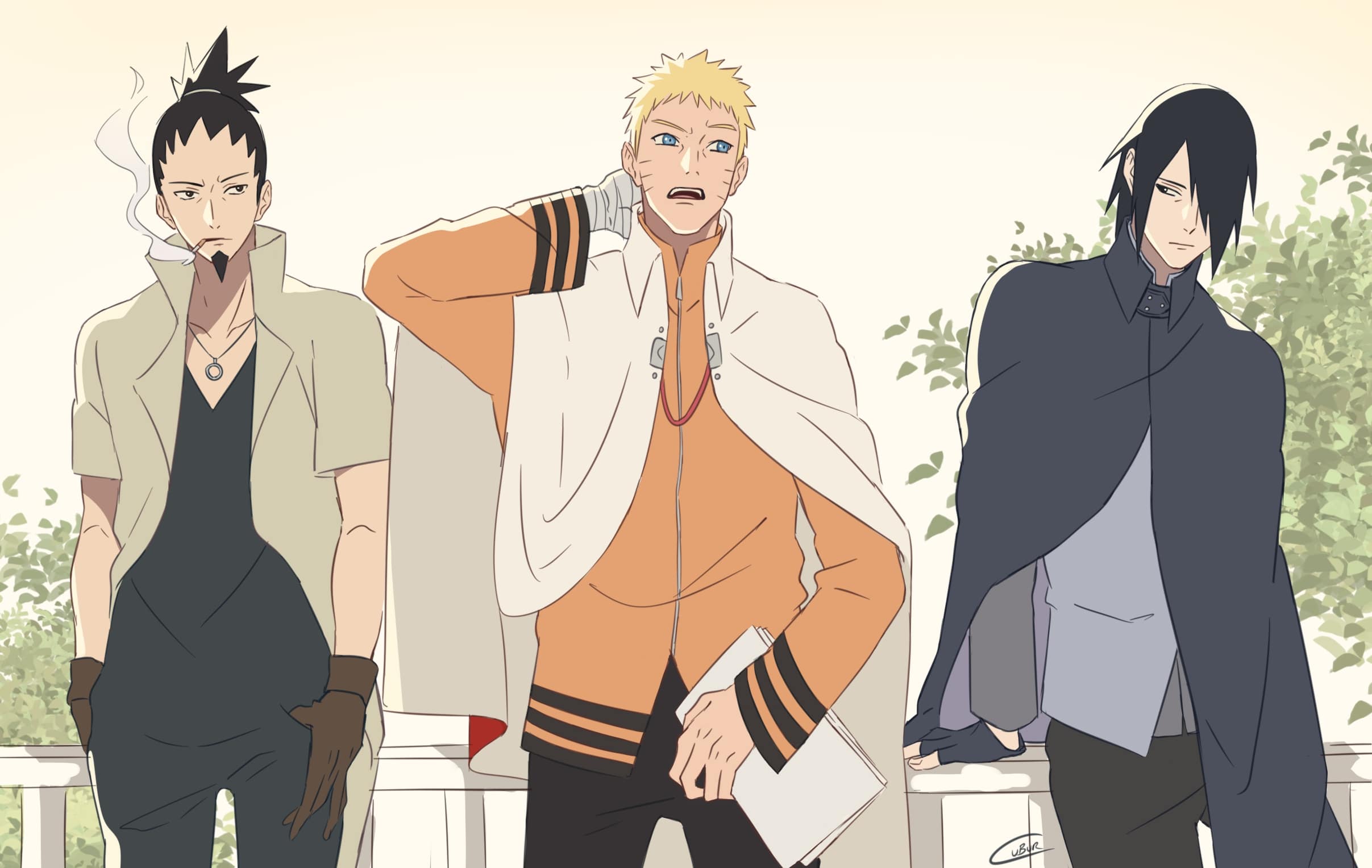 Naruto Uzumaki, Sasuke Uchiha, Shikamaru Nara Wallpaper & Background Image