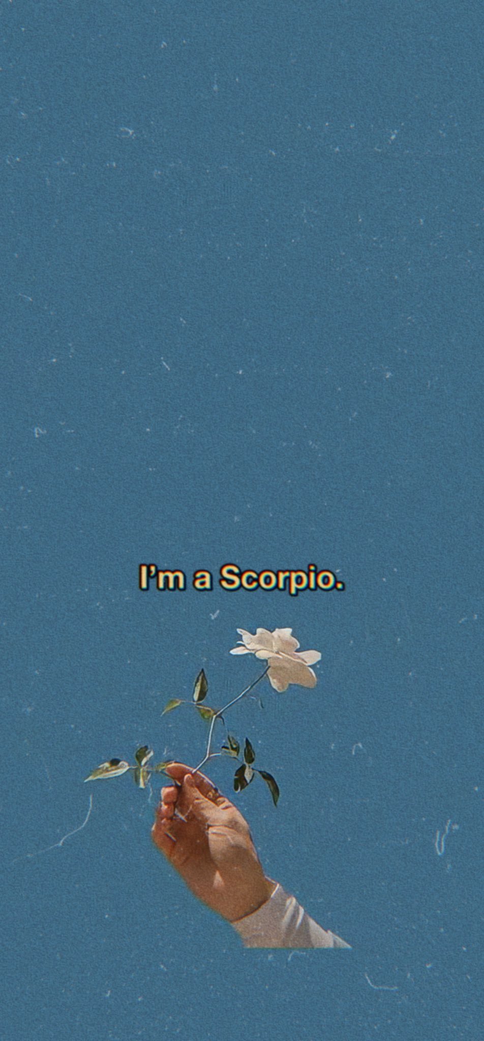 Jo wallpaper “I'm a Scorpio.” kind of mood #Scorpio # scorpiogirl #Scorpion #wallpaper #aesthetic #aestheticmood #blue