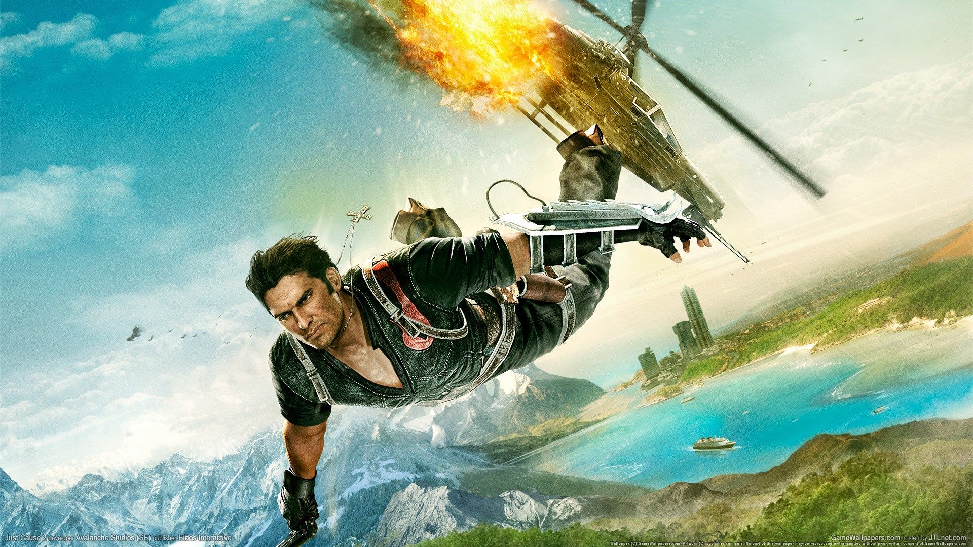Quality Cool just cause 2 picture, 1920x1080 (640 kB). Just cause Adventure video game, Games