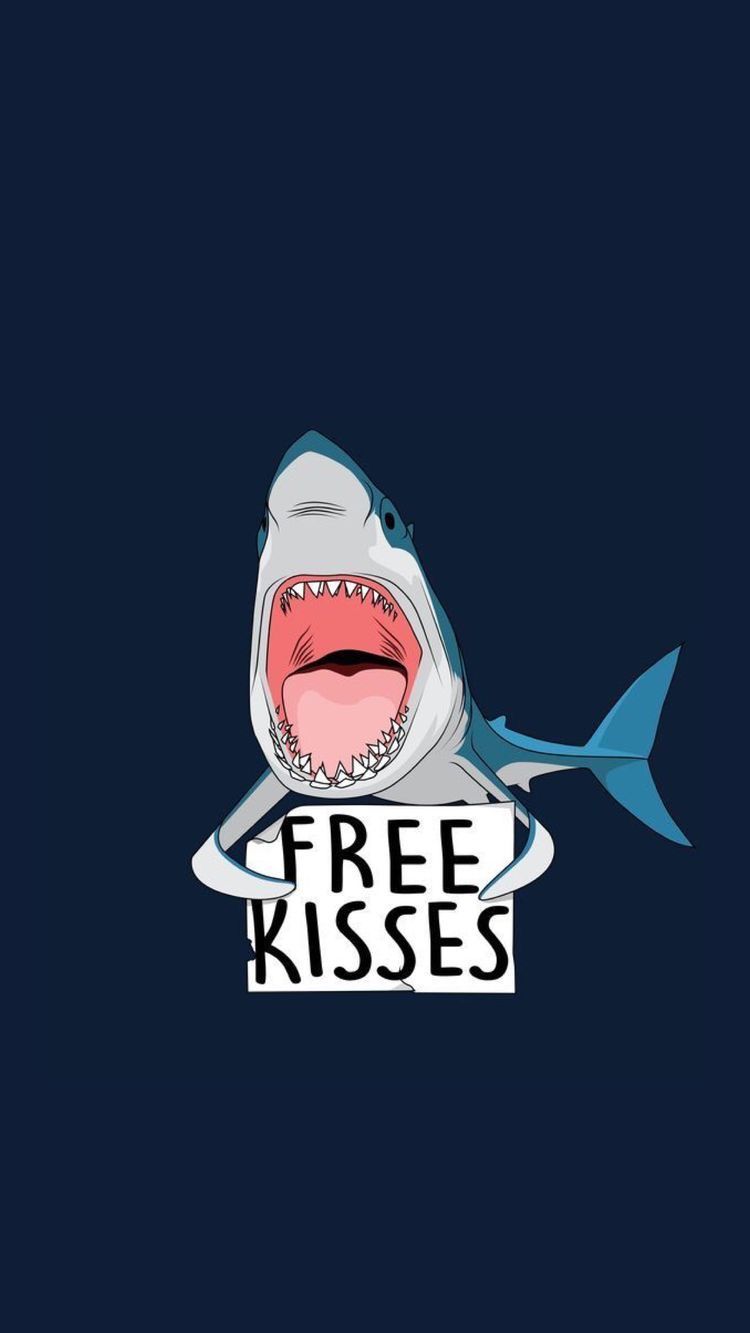 Funny Shark Wallpaper
