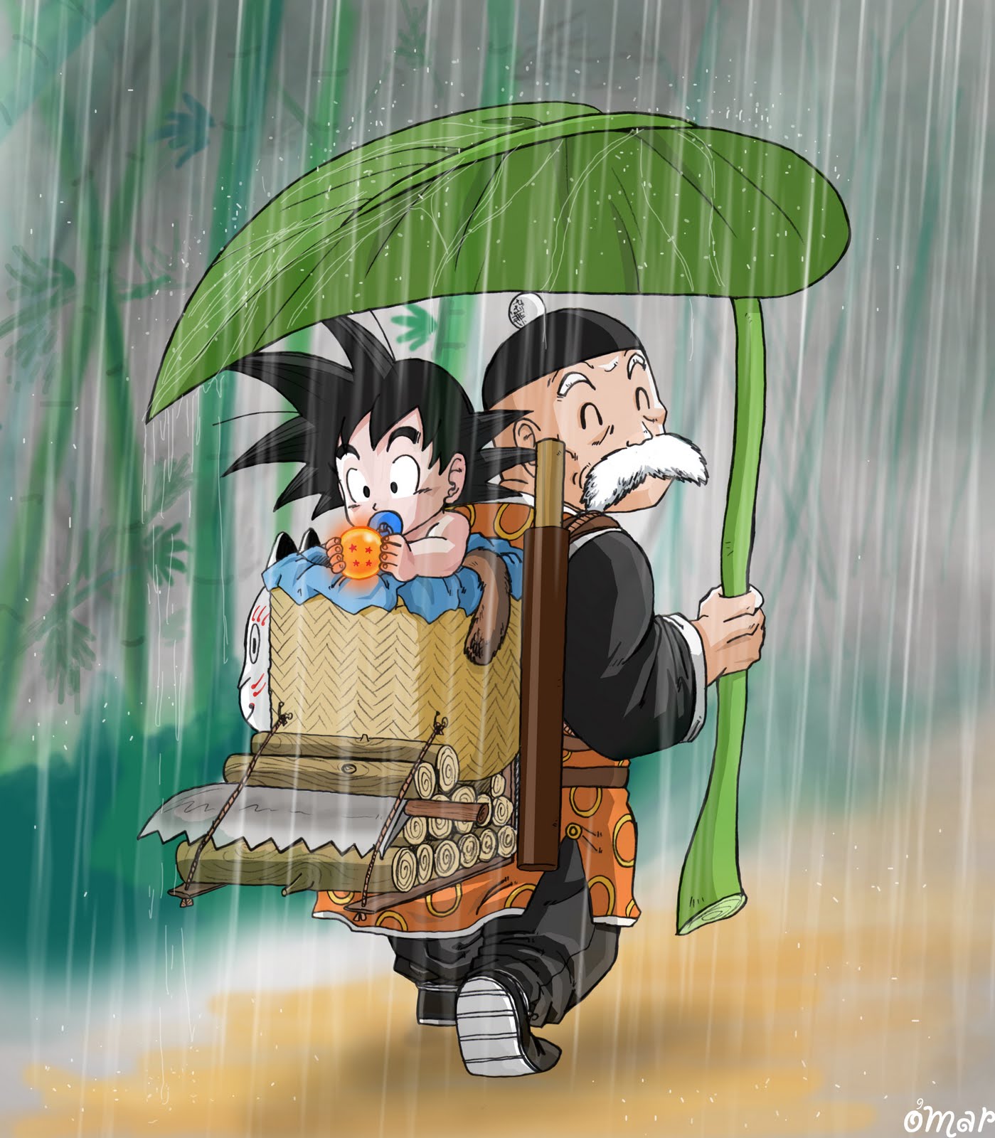 Grandpa Gohan BALL Anime Image Board