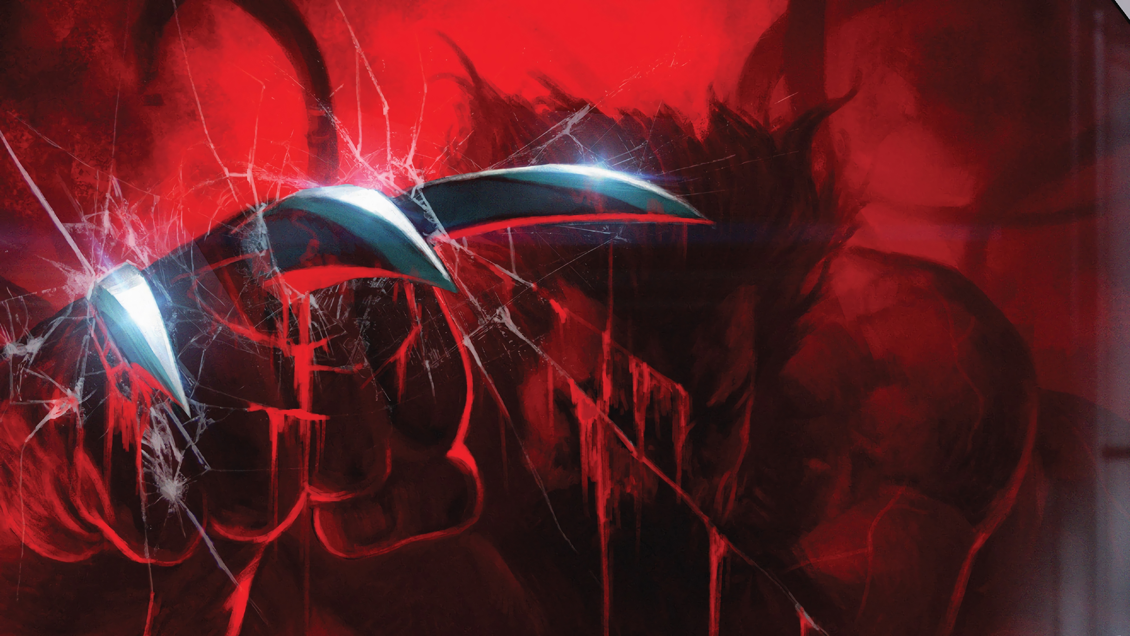 Wolverine Logan Claw Marvel Comics 4K