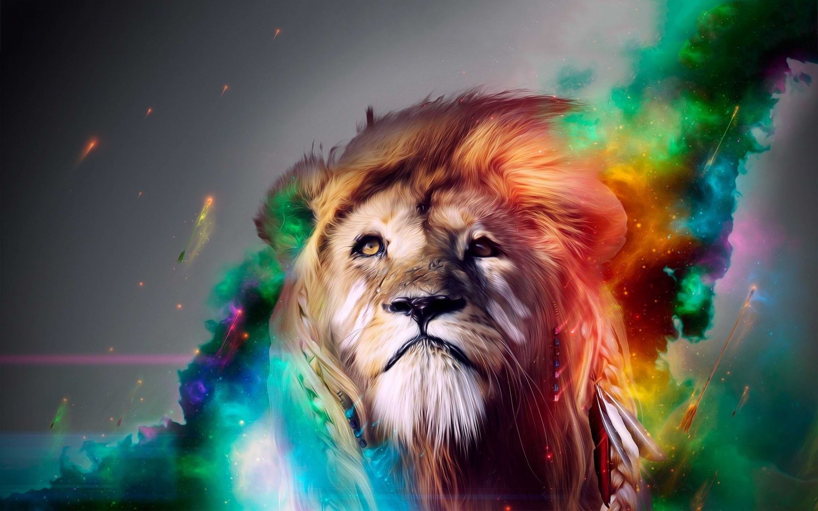 Rainbow Animals Wallpaper, HD Rainbow Animals Background on WallpaperBat