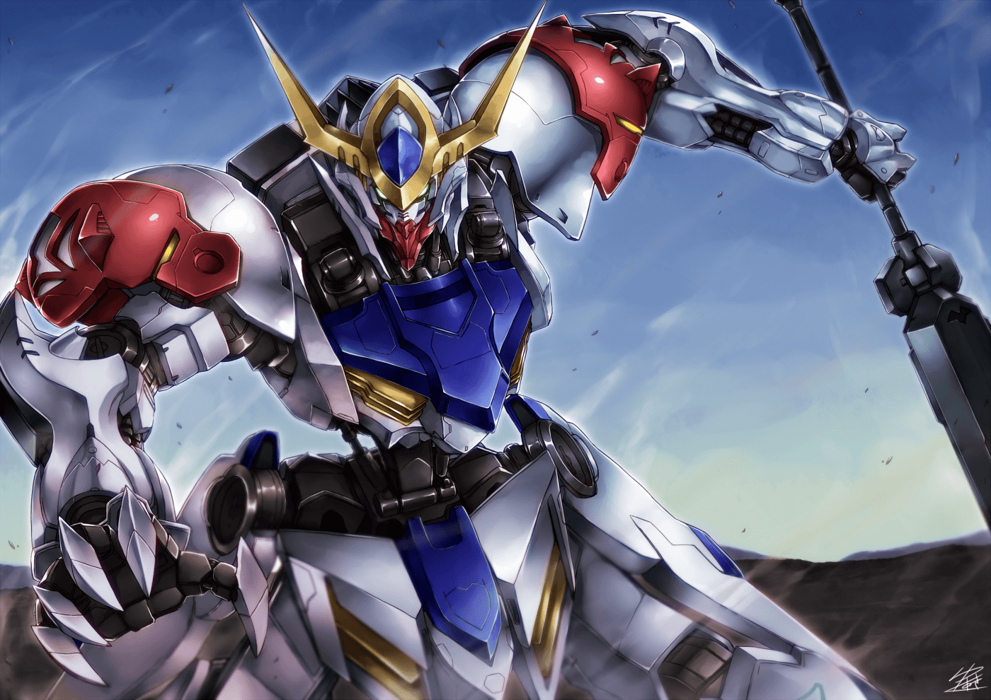 Mobile Suit Gundam: Iron Blooded Orphans Wallpaper Free Mobile Suit Gundam: Iron Blooded Orphans Background