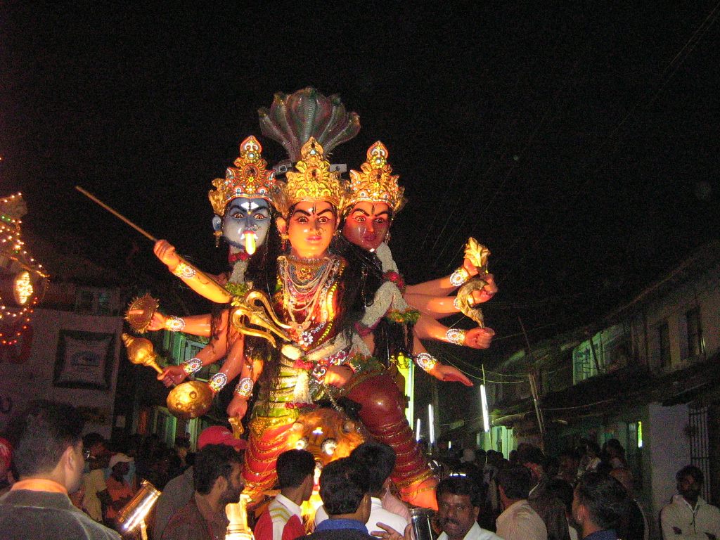 Deviprasad Amemane: Madikeri Dasara Sri Chowdeshwari Rockers(Triambike)