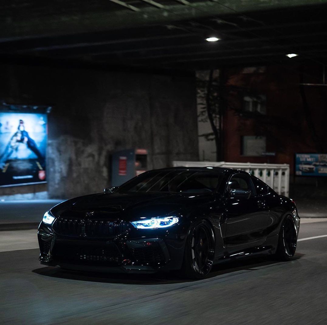 BMW M8 Black Wallpaper