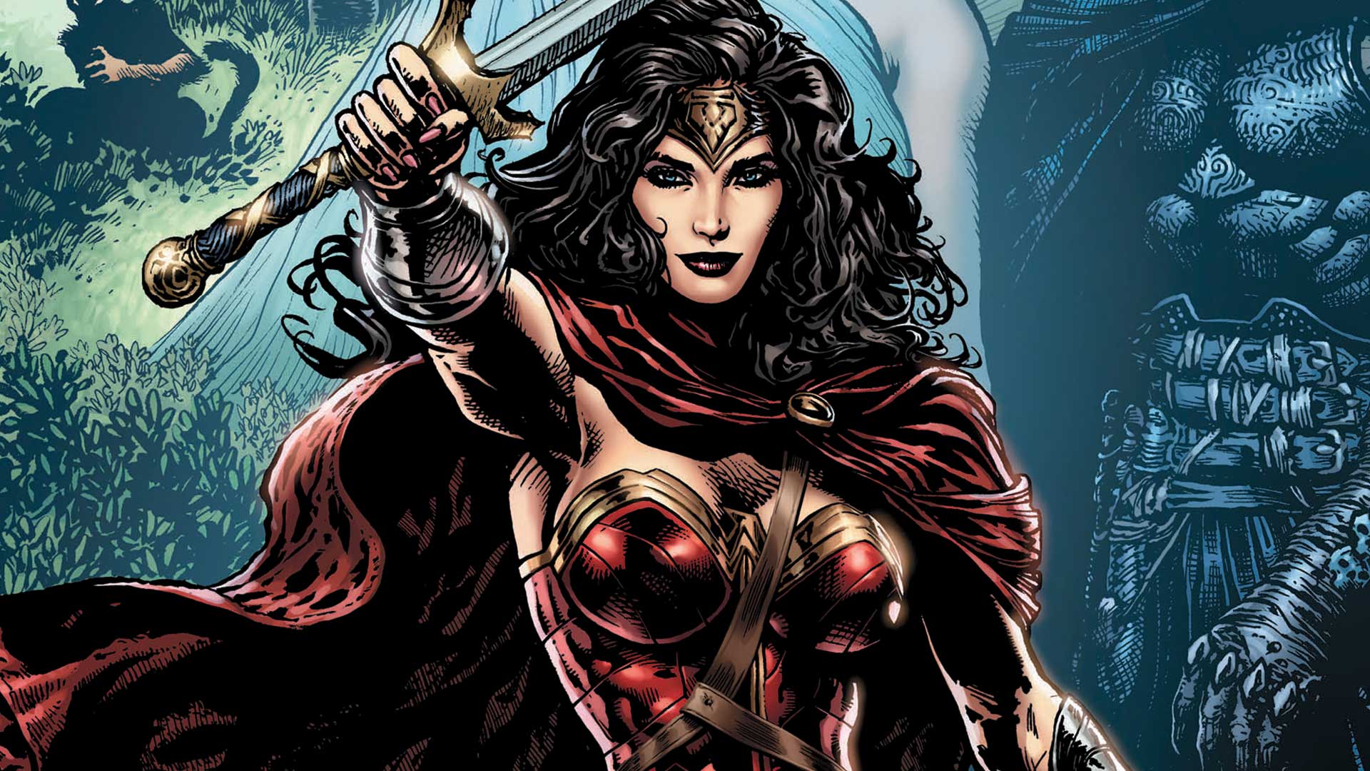 Hd Quality Wallpaper Comic Wonder Woman Rebirth