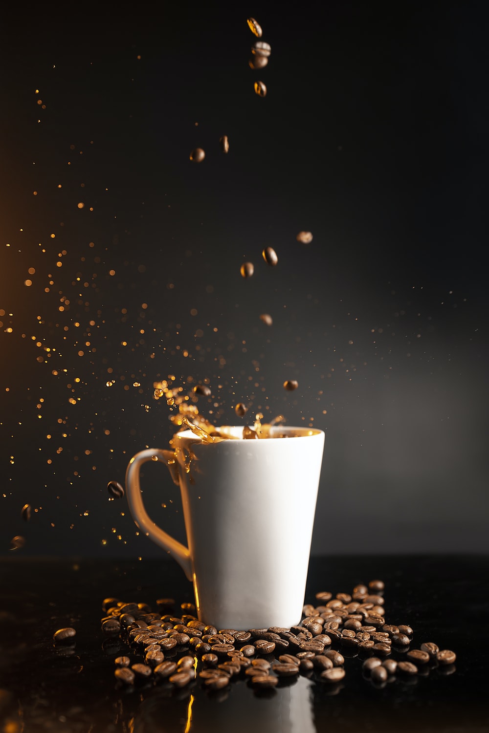 Coffee Splash Picture. Download Free Image