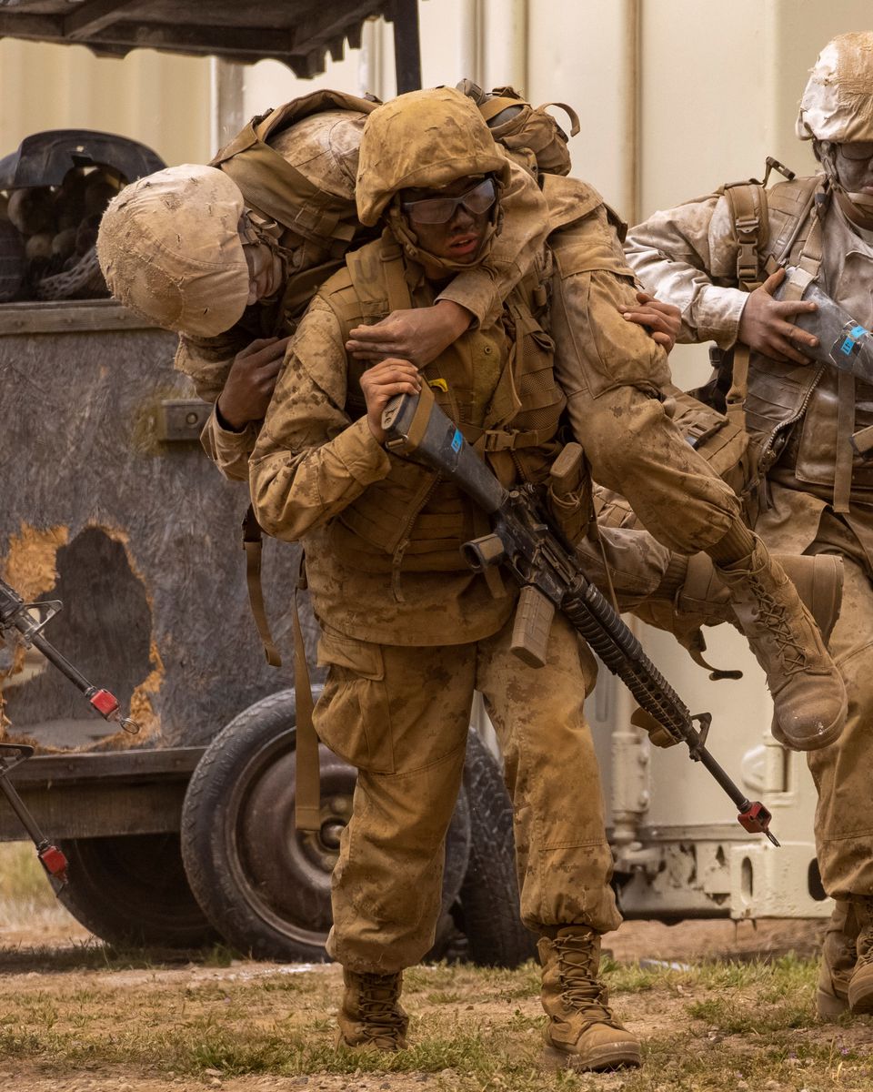 Breaking a barrier, women become U.S. Marines after surviving the 'crucible'