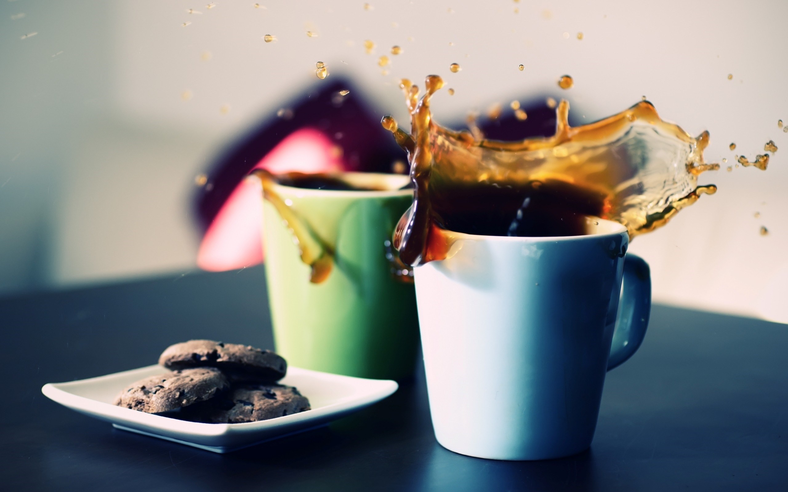 Free download Coffee Splash Cookies Good Morning wallpaper in Other wallpaper [2560x1600] for your Desktop, Mobile & Tablet. Explore HD Coffee Wallpaper. Cafe Wallpaper, Coffee Cup Wallpaper, Coffee Shop Wallpaper